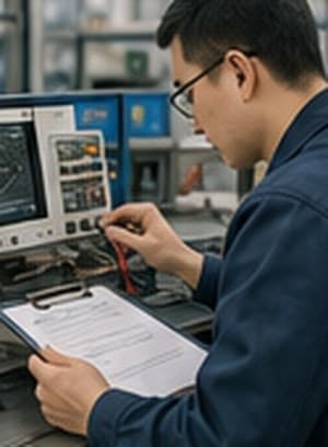 Testes funcionais e registro de documentação técnica